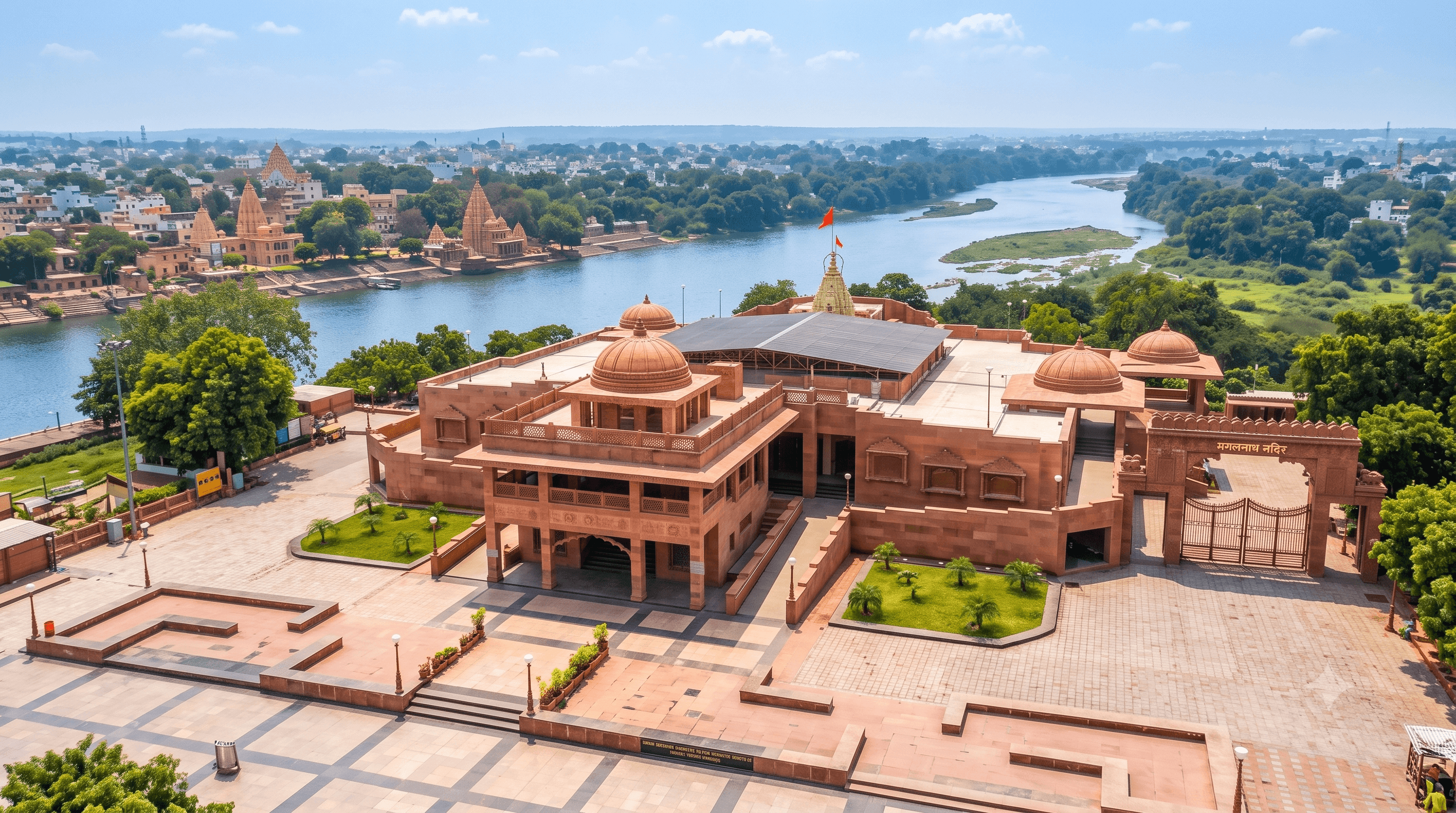 Mangal Nath Temple Ujjain and Sacred Shipra River